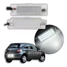 Par Luz De Placa Lâmpada Led Chevrolet Agile Ano 2010 A 2014