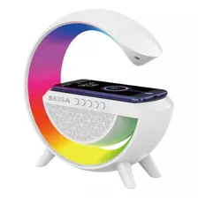 Parlante Lampara Rgb Cargador Inalámbrico Bluetooth Radio Fm