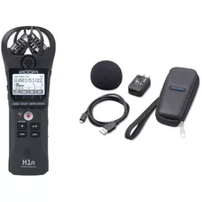 Zoom H1n Portable Handy Recorder Kit With Windscreen, Ac Ada