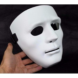 Mascara Blanca Negra Colores Sin Expresión Teatro Mimo