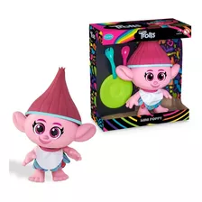 Boneca Mini Poppy Dreamworks Trolls Chef Baby