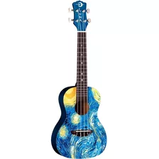 Luna, Ukelele De Noche Estrellada De 4 Cuerdas Conciert...