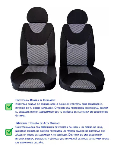 Renault Stepway 2000-2005 11 Pzs Fundas De Asiento De Tela, Foto 7