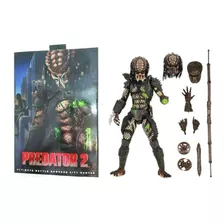 Neca Predator 2 Ultimate Battle Damage City Hunter Original