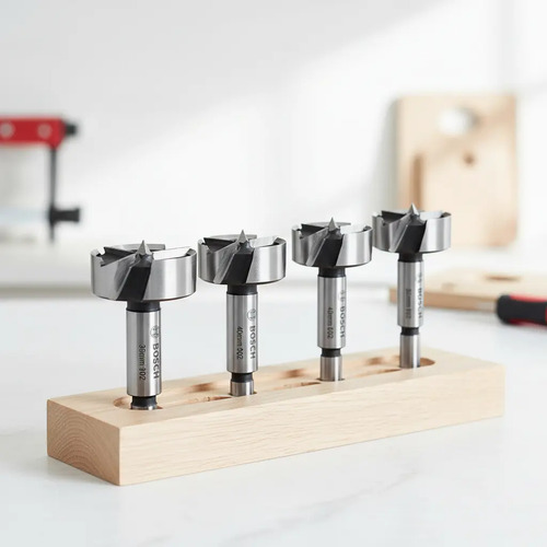 Kit Bosch: Forstner 35mm + Forstner 38mm + Forstner 40mm + Forstner 50mm
