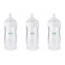 Nuk 3 Biberónes 9oz/270ml Indicador Temperatura Anticolico