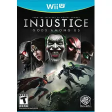 Injustice: Gods Among Us Nintendo Wii-u