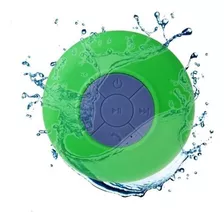 Caixa Som Banheiro Prova Dágua Bluetooth Verde