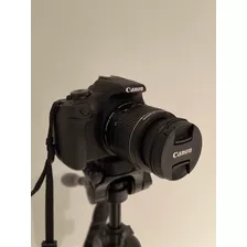 Câmera Canon T7+ Lente 18x55 Lente 50mm