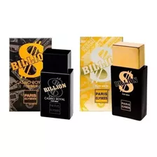 Kit 2 Perfumes Sendo 1 Billion $ E 1 Billion Casino Royal