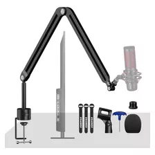 Brazo Micrófono, Aokeo Ak-45 Soporte Micrófono Ajustable