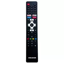 Control Remoto Challenger Smart Tv Android Comando De Voz