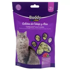 Alimento Buddy Pet Snack Gato Atún Galletas 65grs X3
