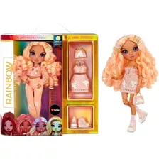 Boneca Articulada Georgia Bloom Rainbow High - Mga