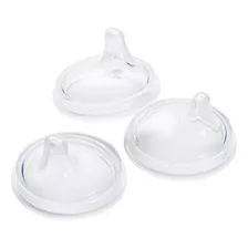 Boon, Tapa De Silicona Nursh Sippy, 6 Meses Y Hasta (pack De