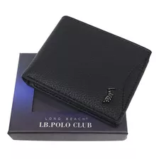 Cartera Piel Caballero Billetera Hombre Original Polo Club 1