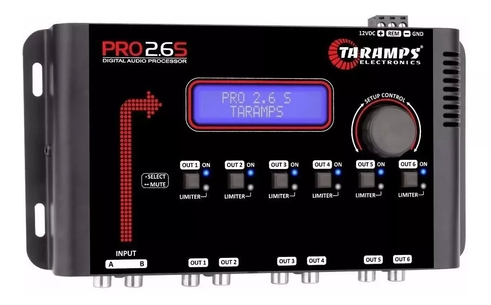 Processador De Áudio Taramps Pro 2.6s