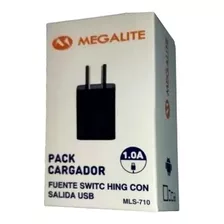 Cargador Mls-710 Megalite Fuente 220v A 5v Usb 100-240v 5v