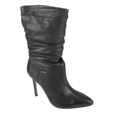 Bota Feminina Bottero Cano Baixo Cinza Metalizada - 347004