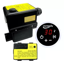 Aquecedor Digital Hidro 3 Funções 5000w 220v Sanspray 3f Cor Preto