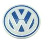 Emblema Premium Para Llave Logo Volkswagen Engomado Vw Negro