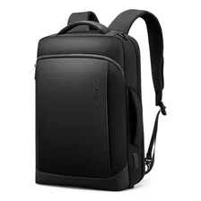 Bolsa Mochila Multifuncional Notebook 15,6 C/usb Mark Ryden Preto Liso