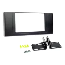 Marco Adaptador Estereo Bmw X5 Negro Frente 95-9308b