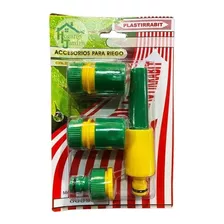 Kit De Riego Para Manguera Accesorios Y Acople Jardin