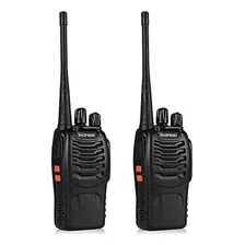 Radio Walkie Talkie Baofeng Bf-888s Uhf X2 Bateria 2800m Ah