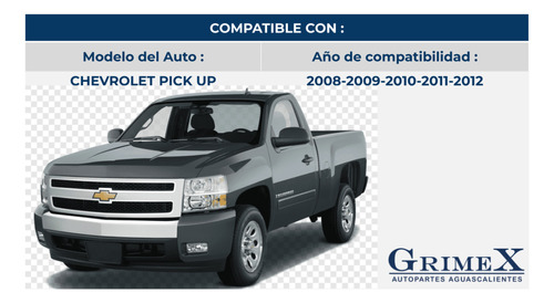 Par Calavera Chevrolet Pick Up 2008-08-09-10-2011-11 Tyc Ore Foto 3