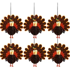 Thanksgiving Hanging Paper Turkey Honeycomb Tissue Turk...