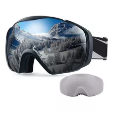 Outdoormaster Gafas De Esquí Para Snowboard Con Cubierta Otg