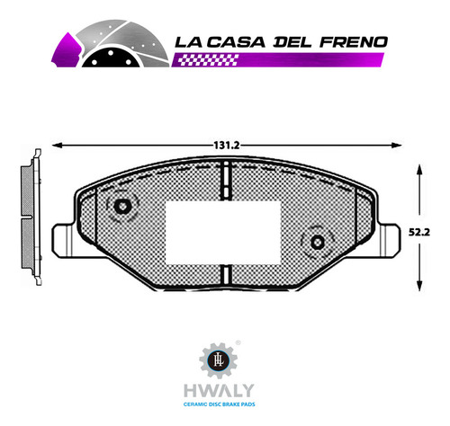 Pastilla Freno Del Volkswagen Polo V Sedan 1.6 2010 Cfna612g Foto 3