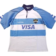 Camiseta Vintage Rugby Pumas Argentina 2001, Topper, Talla L
