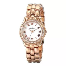 Peugeot Women.s 7037rg Analog Display Reloj De Cuarzo Rosa D