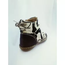 Botín De Mujer Nacional De Tela Zapato Envio Gratis