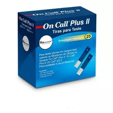 Kit Tira Reagente P/medir Glicemia Oncallplus-300und +brinde