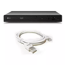 Reproductor Dvd LG Blu-ray Hdmi + Cable De 6 Pies -negro