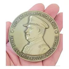 Moneda Colección Augusto Pinochet Ugarte / Bronce 70mm