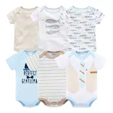 Set De 6 Piluchos De Niño Hermosos Estampados 