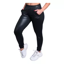 Calça Jogger Cirre Feminina Cintura Alta Hot Pants Ribana