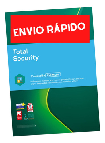 Licencia Kxspersky Premium Total Antivirus 1 PC Total 1 año Sec Premium