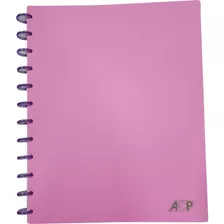 Pasta Catalogo - A4 Candy Pp 30 Env. Rosa/lilas - Acp