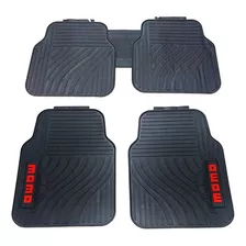 Alfombra Auto Universal Con Logo Momo 5 Piezas