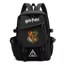 Mochila Escolar De Color Sólido Harry Potter Bolsa