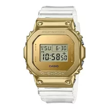 Relógio Masculino Casio G-shock Dourado 200 Mt Gm-5600sg-9dr