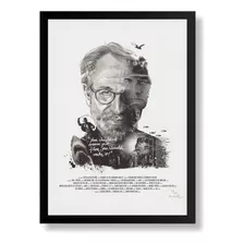 Quadro Diretor Steven Spielberg Cinema Filmes Classico 42x30
