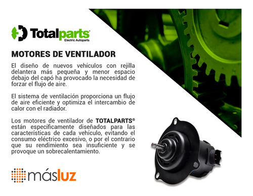 Motor Ventilador Enfriamiento 2 Term Colt L4 2.0l 86/94 Foto 4