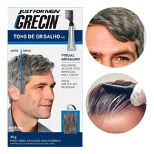 Grecin Gel Tons De Grisallho Masculino 40g Escurece Os Fios