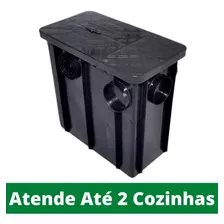 Caixa De Gordura Sifonada Mallton - 50l (atende 2 Cozinhas)